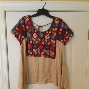 Multicolored Judith March top